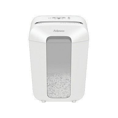 Fellowes Powershred LX70 Aktenvernichter CrossCut 11 Blatt 4x40mm P-4 Weiss