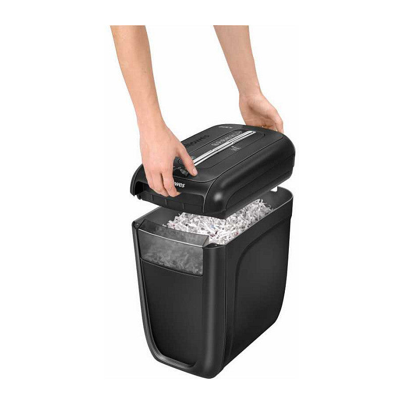 Fellowes Powershred 60CS Aktenvernichter CrossCut 10 Blatt 4x40mm P-4