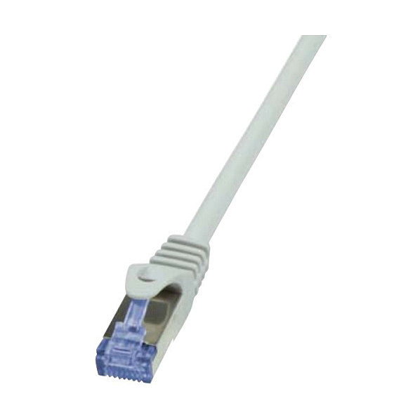 Patchkabel CAT6a RJ45 S/FTP 3m Grey LogiLink PrimeLine PIMF LSZH