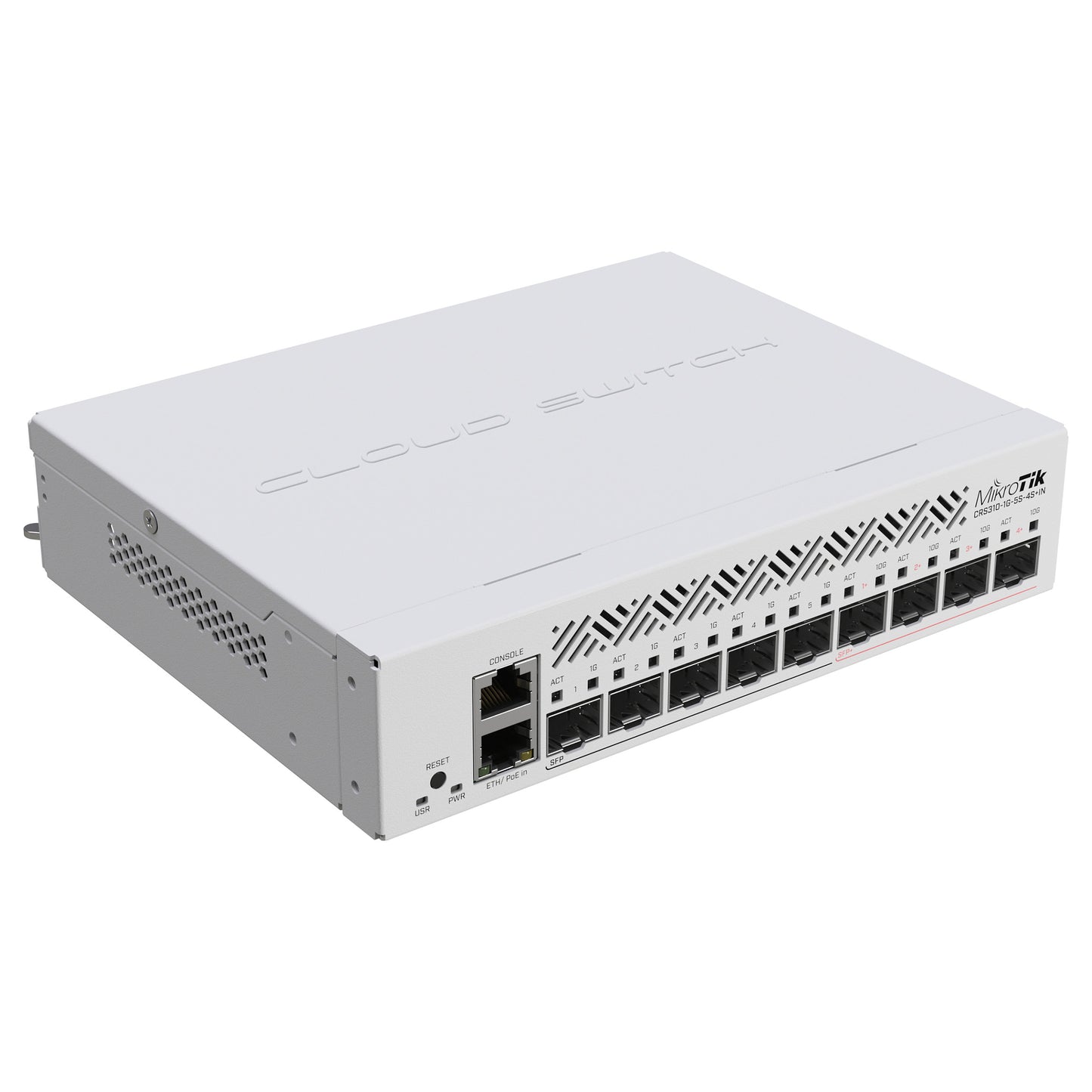 10P Mikrotik CRS310-1G-5S-4S+IN SFP+ POE+ RM