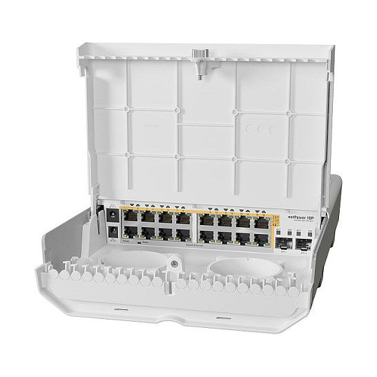 16P+2 Mikrotik CRS318-16P-2S+OUT SFP+ POE