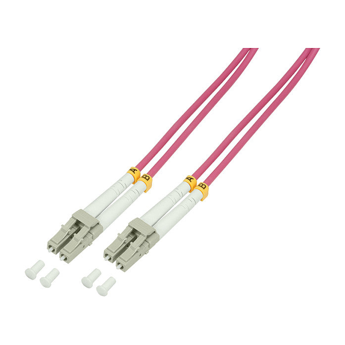 LWL Patchkabel OM4 LC / LC 5,0m Duplex LogiLink
