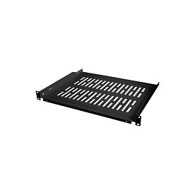 Fachboden 19" 1HE LogiLink, max.10 KG, d=350mm, black