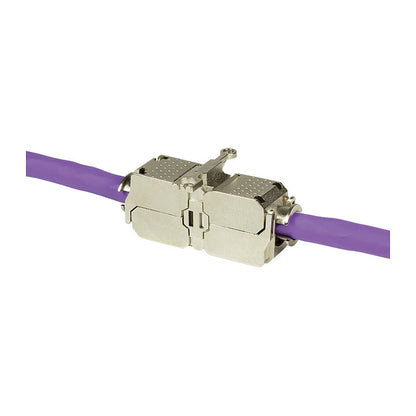 Feldkonfektionierbarer Kabelverbinder STP Cat.6A 10GE, geschirmt, Metall LogiLink