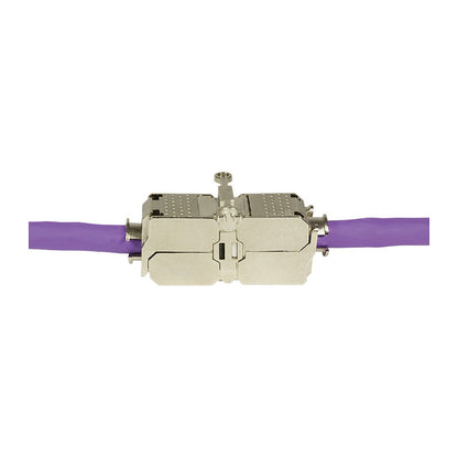 Feldkonfektionierbarer Kabelverbinder STP Cat.6A 10GE, geschirmt, Metall LogiLink