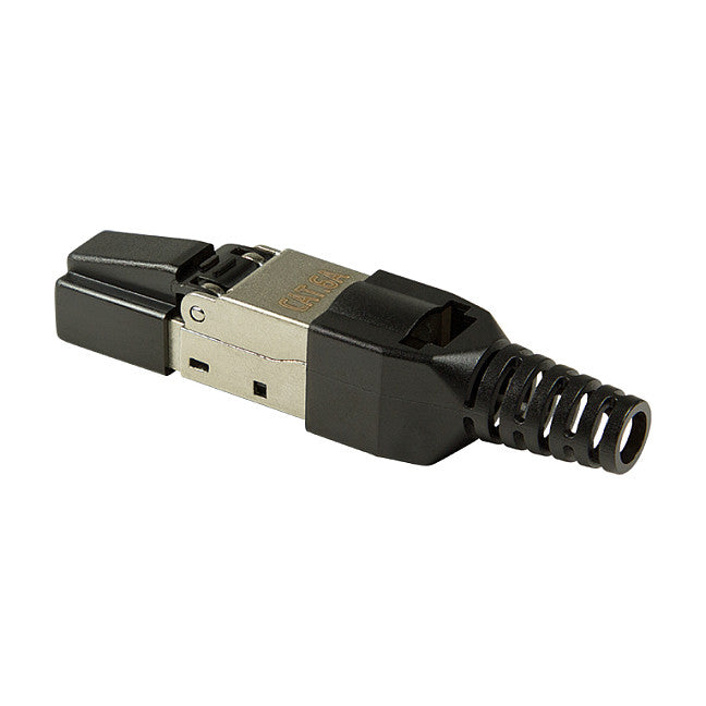 Feldkonfektionierbarer RJ45 Steckverbinder Cat.6A 10GE, geschirmt, EconLine LogiLink