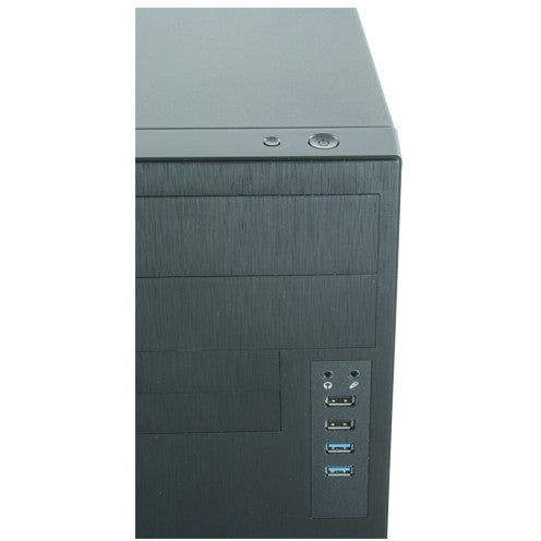 Mini 350W Chieftec Elox Serie HO-11B-350GPB mit 350W Netzteil
