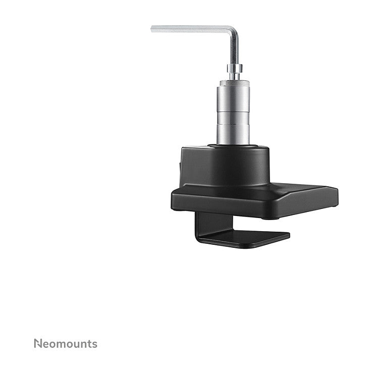 Neomounts NM-D775DX3BLACK Tischhalterung mit Tischhalterungsgriff für drei Flachbildschirme bis 27" (68,6 cm).