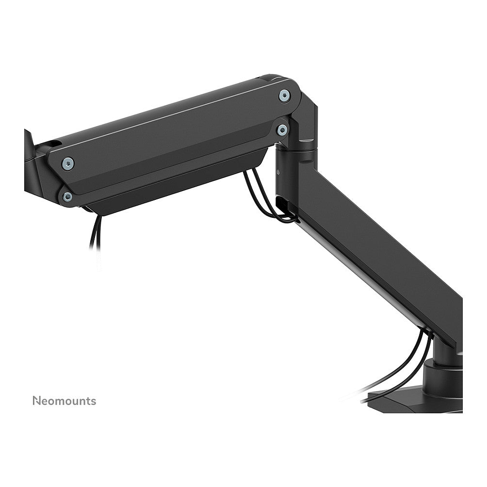 Neomounts NM-D775DX3BLACK Tischhalterung mit Tischhalterungsgriff für drei Flachbildschirme bis 27" (68,6 cm).