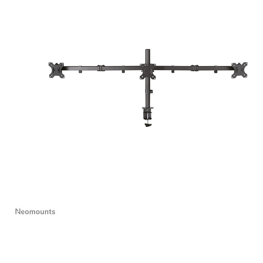 Neomounts FPMA-D550D3BLACK Tischhalterung für drei Flachbildschirme bis 27" (69 cm) - Schwarz