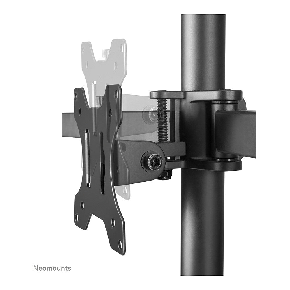 Neomounts FPMA-D550D3BLACK Tischhalterung für drei Flachbildschirme bis 27" (69 cm) - Schwarz