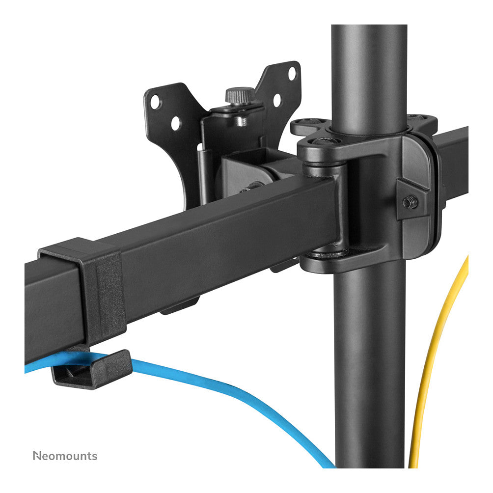 Neomounts FPMA-D550D3BLACK Tischhalterung für drei Flachbildschirme bis 27" (69 cm) - Schwarz