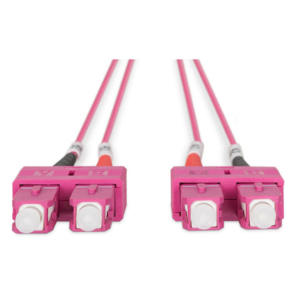 DIGITUS LWL Patchkabel SC -> SC 1.00m Multimode Duplex OM4