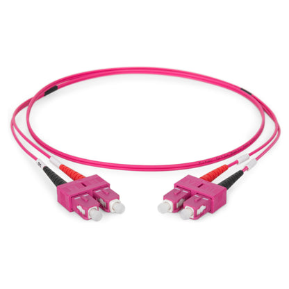 DIGITUS LWL Patchkabel SC -> SC 1.00m Multimode Duplex OM4