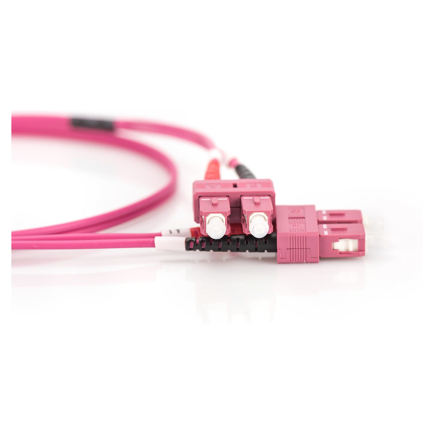 DIGITUS LWL Patchkabel SC -> SC 2.00m Multimode Duplex OM4