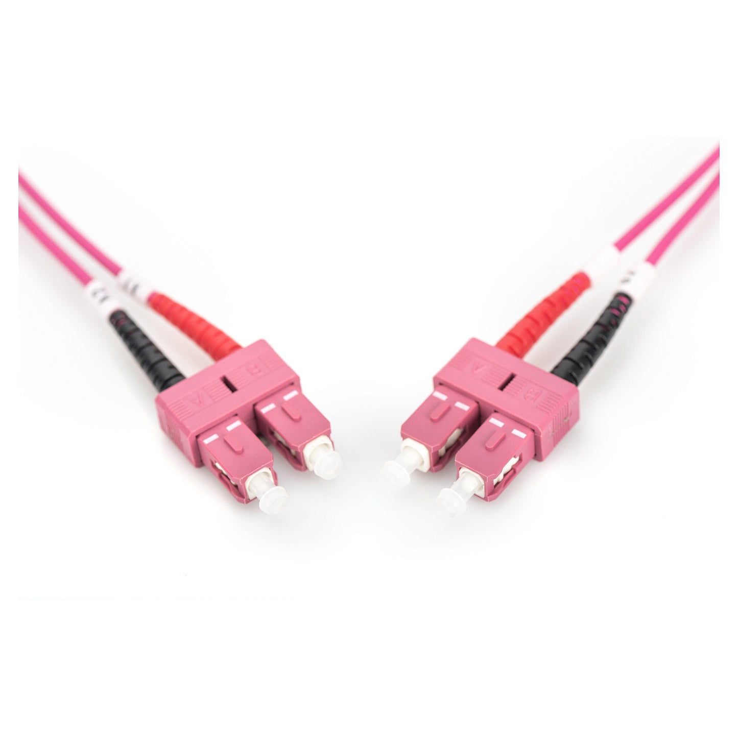 DIGITUS LWL Patchkabel SC -> SC 2.00m Multimode Duplex OM4