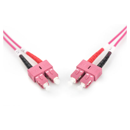 DIGITUS LWL Patchkabel SC -> SC 2.00m Multimode Duplex OM4