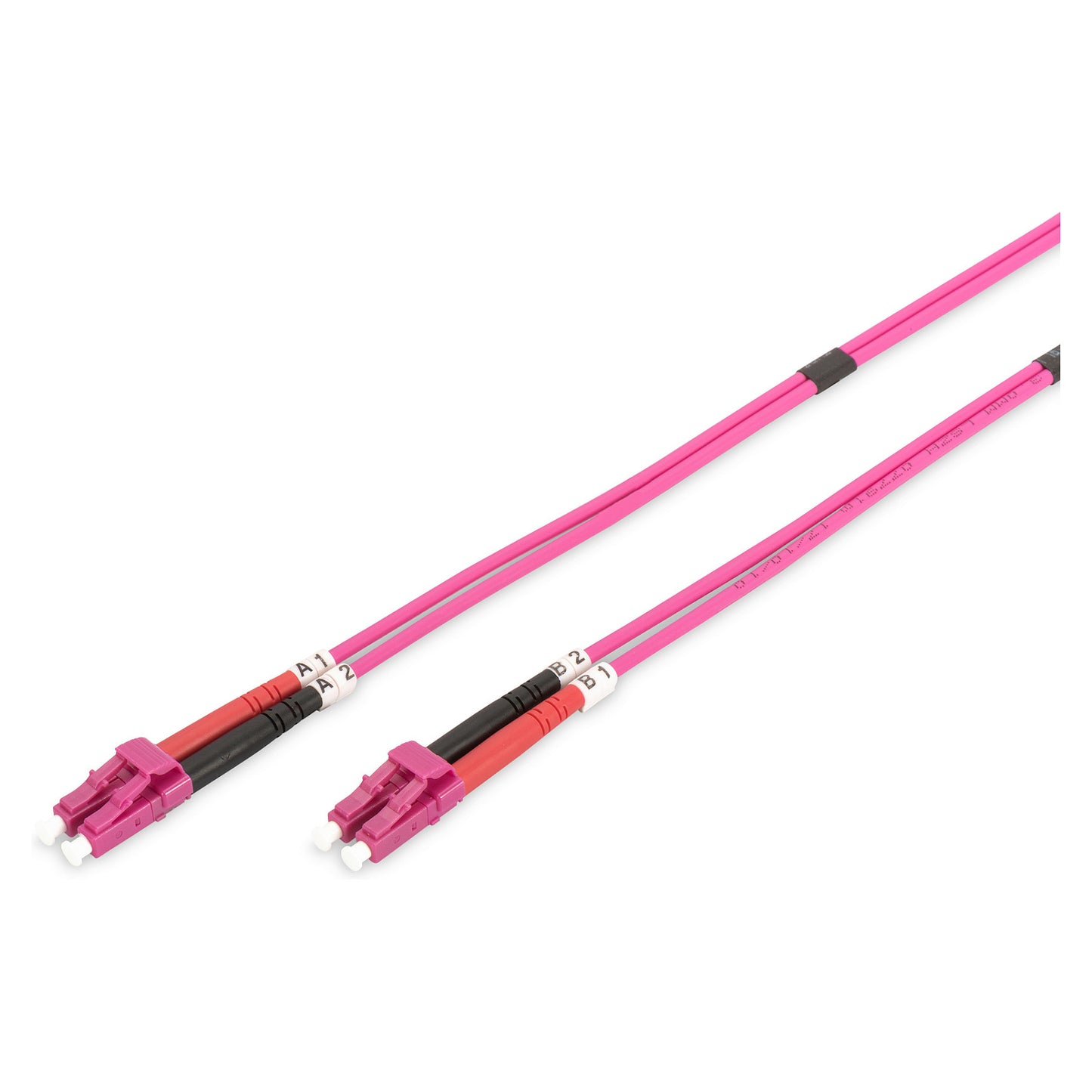DIGITUS LWL Patchkabel LC -> LC 10.00m Multimode Duplex OM4