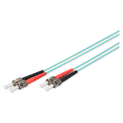 DIGITUS LWL Patchkabel ST -> ST 1.00m Multimode Duplex OM3