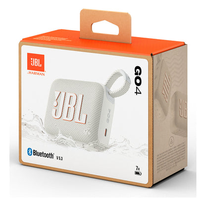 JBL Portable Speaker Go 4 white Bluetooth (JBLGO4WHT)