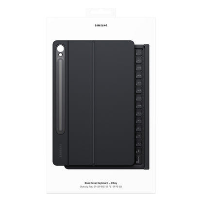 Samsung Book Cover Keyboard für Galaxy Tab S9/9 FE/S10 black