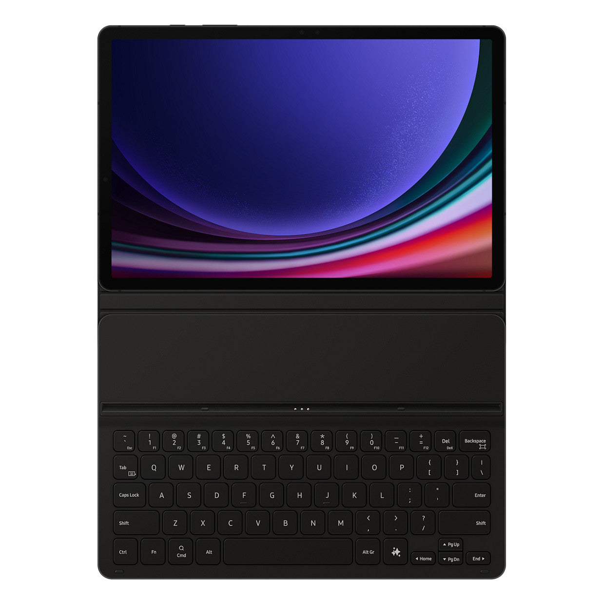 Samsung Book Cover Keyboard Tab S9/S9FE slim black