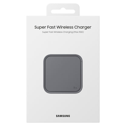Samsung Wireless Charger Pad mit Adapter EP-P3400T Dark Gray