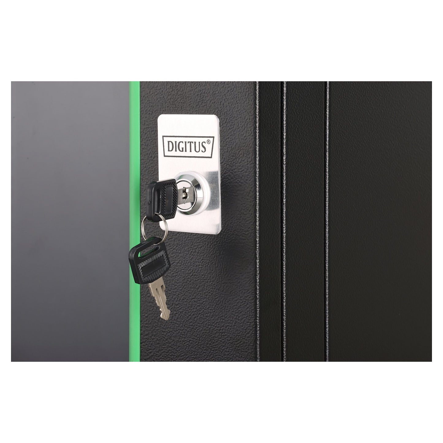 Digitus Wandgehäuse 19'' 9HE 474x600x450mm, Farbe Schwarz (RAL 9005)