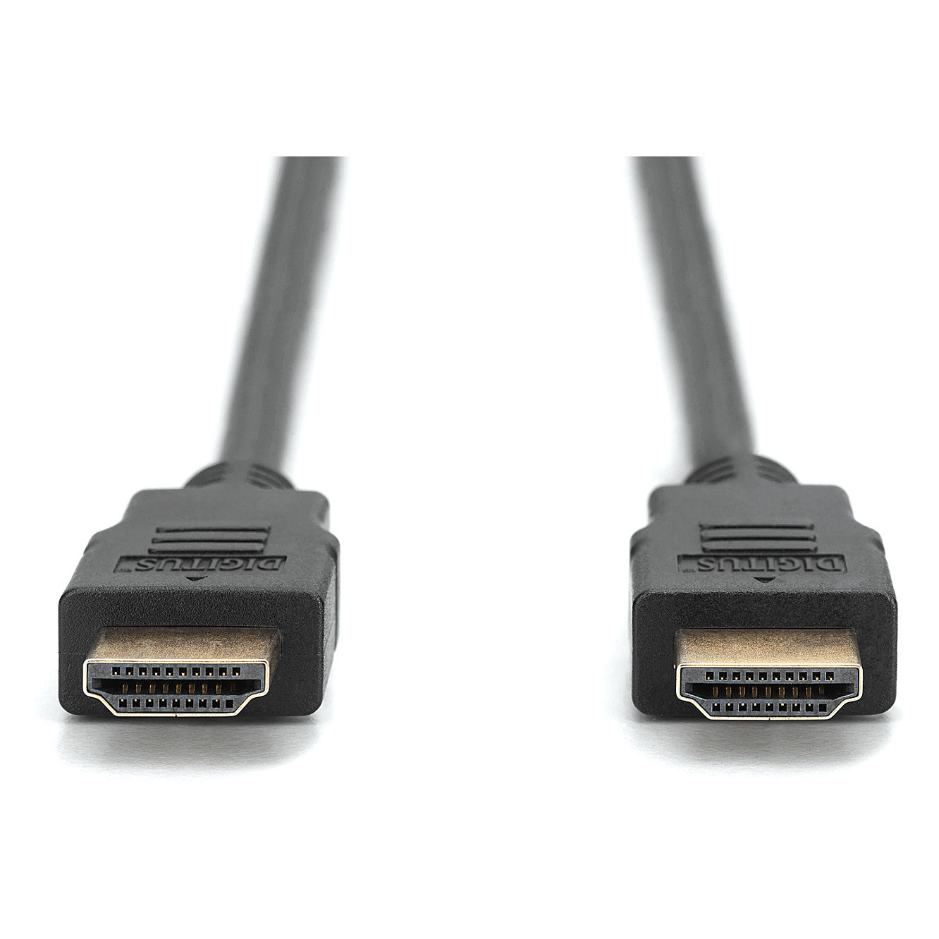 DIGITUS HDMI Anschlusskabel mit Ethernet , 4K 60Hz, 1m, sw