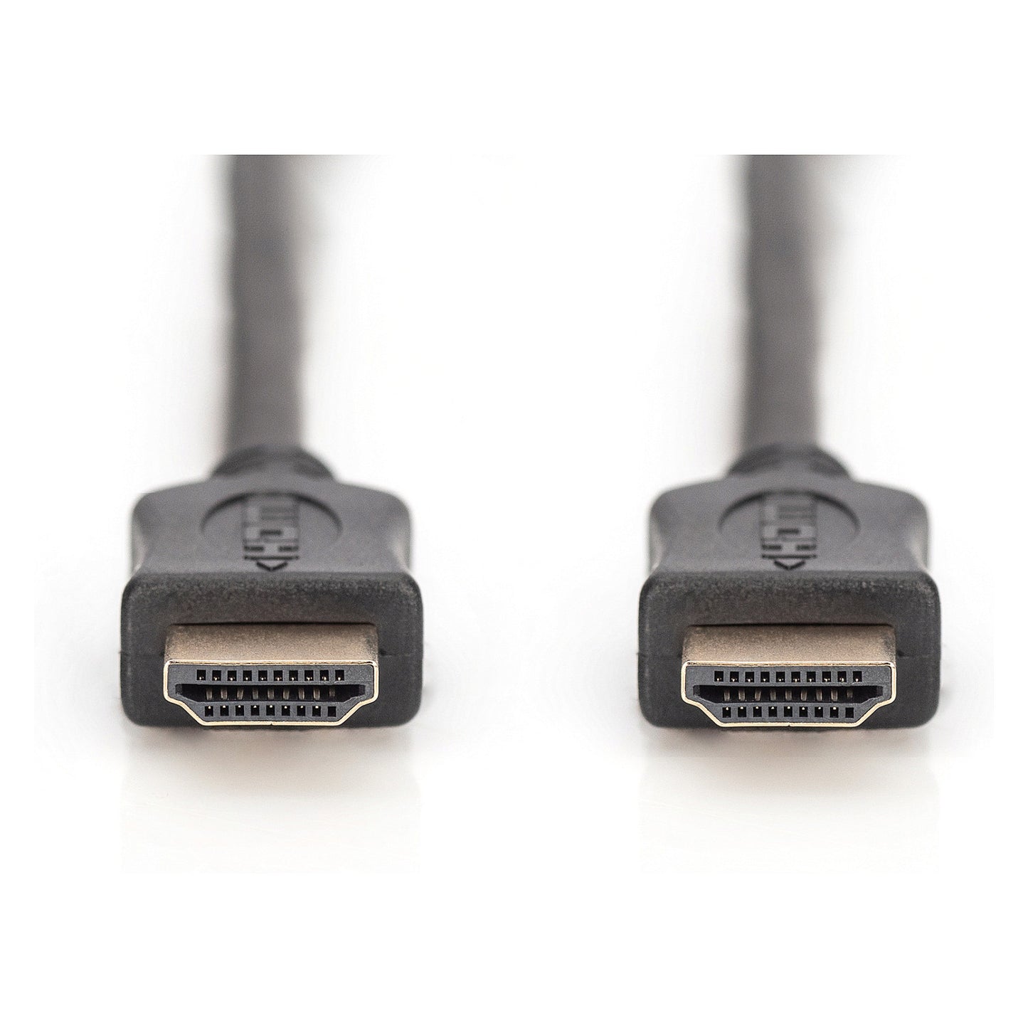 DIGITUS HDMI-Kabel A->A Ethernet St/St 4K 3.0m schwarz gold