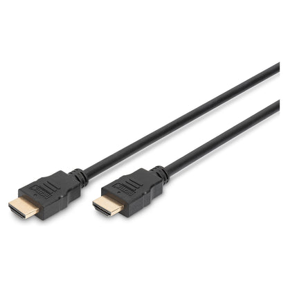DIGITUS HDMI High Speed mit Ethernet Anschlusskabel, 10m, sw