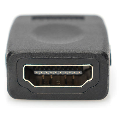 DIGITUS HDMI Adapter 4K, 3D fähig, Ethernet, schwarz