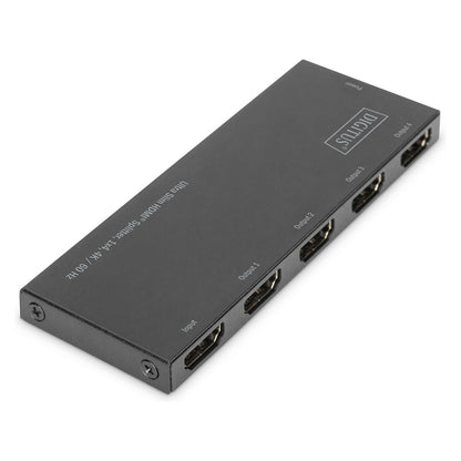 DIGITUS Ultra Slim HDMI Splitter, 1x4, 4K / 60 Hz