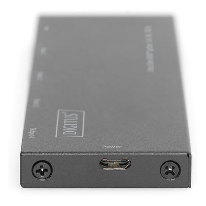 DIGITUS Ultra Slim HDMI Splitter, 1x4, 4K / 60 Hz