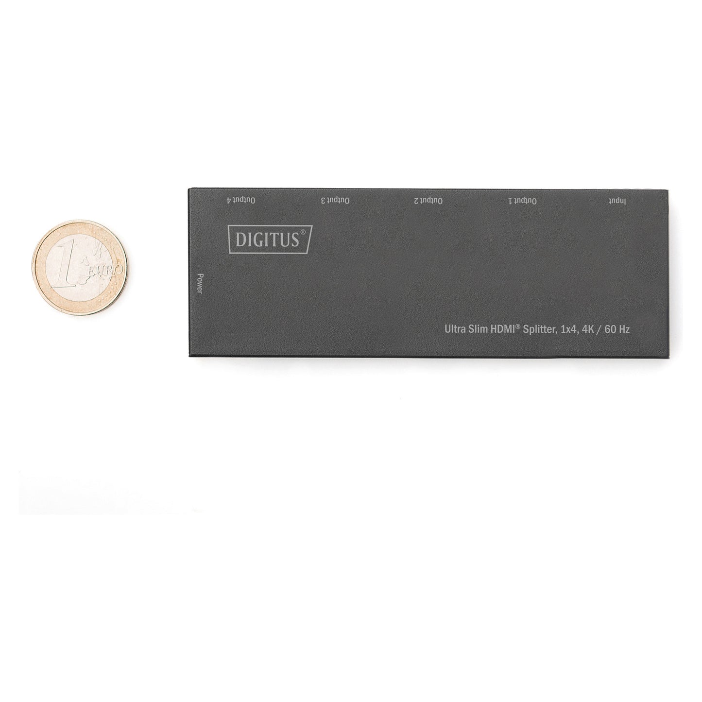 DIGITUS Ultra Slim HDMI Splitter, 1x4, 4K / 60 Hz