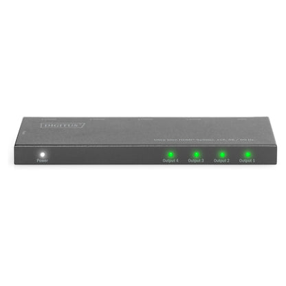 DIGITUS Ultra Slim HDMI Splitter, 1x4, 4K / 60 Hz