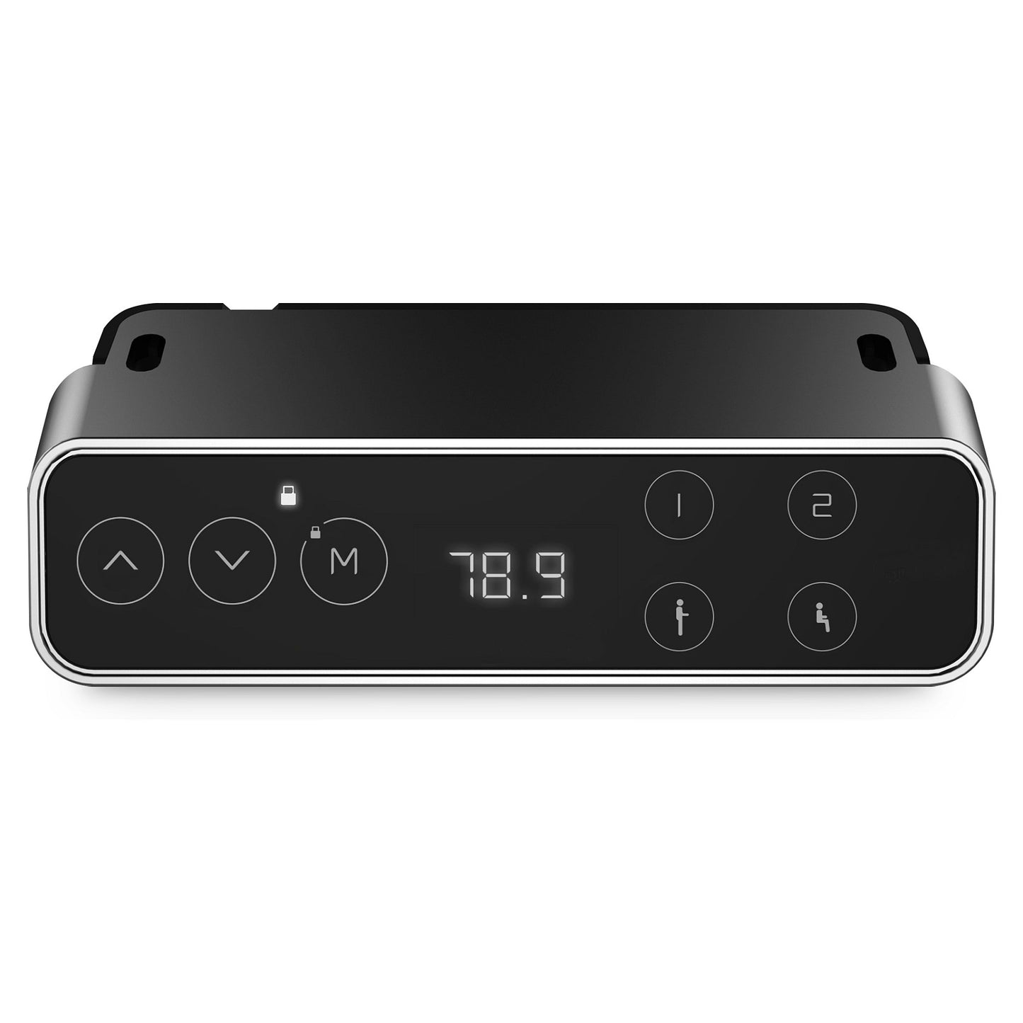 DIGITUS Elektrisch höhenverstellbares Tischgestell, Dual-Motor, 3-Stufen, Schwarz