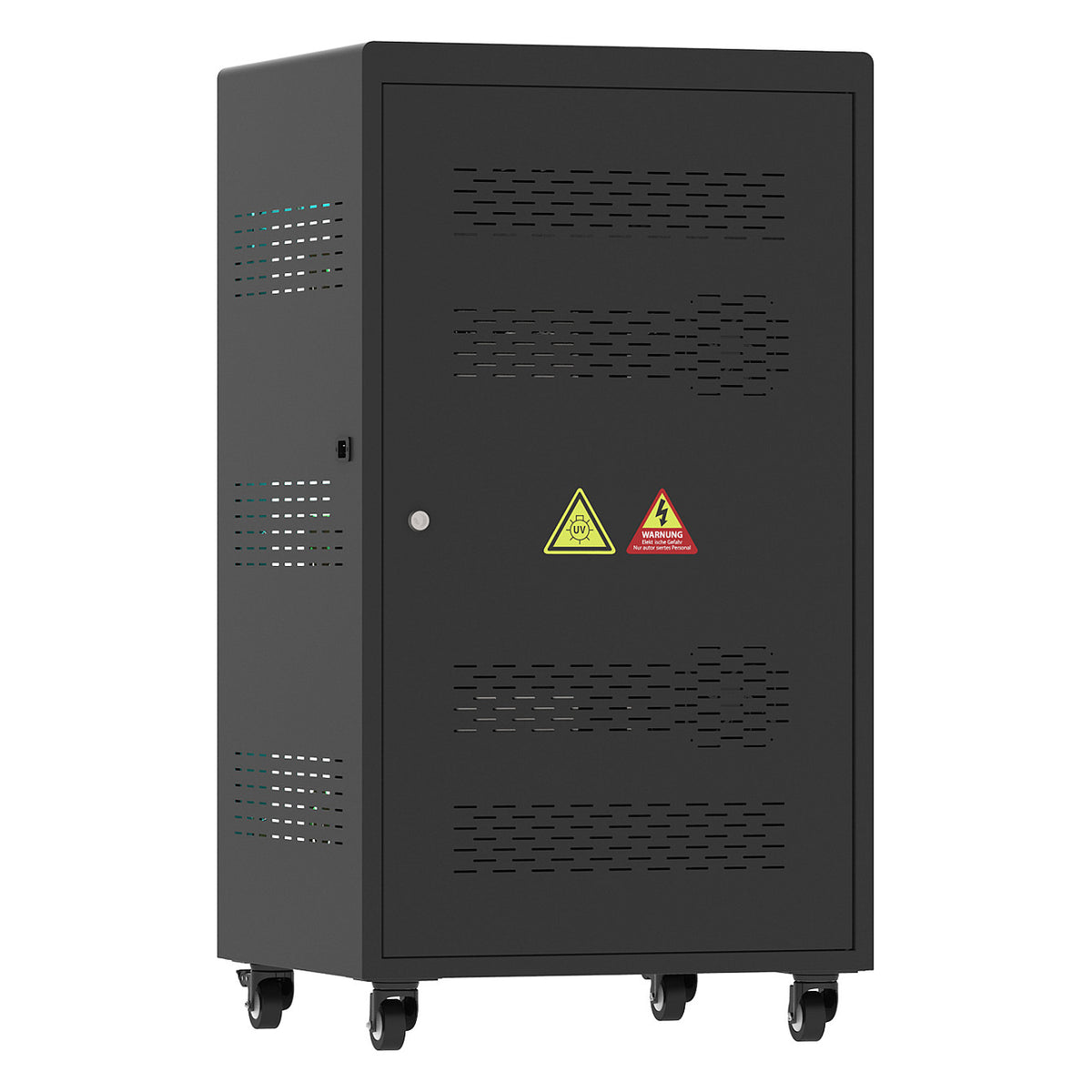GoodConnections ANTARES PRO N36C Notebook-Ladewagen bis 15,6" USB-C 65W Port PD3.0 UVC-Desinfektion Schwarz