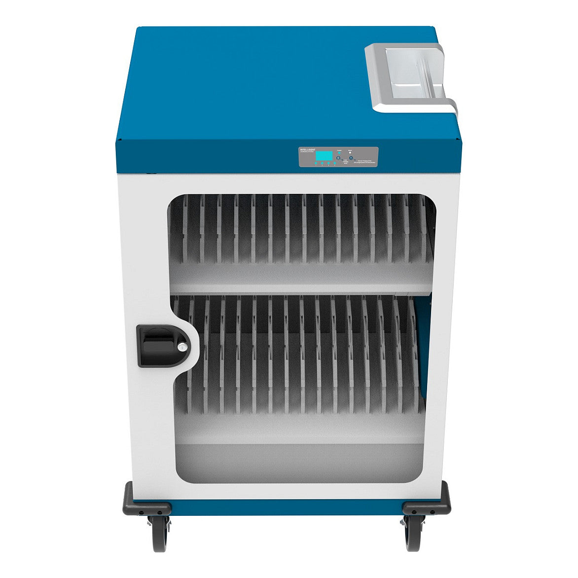 GoodConnections GEMMA N32 Notebook-Ladewagen Weiß/Blau