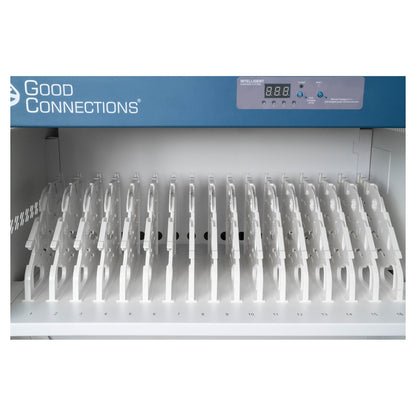 GoodConnections GEMMA N32 Notebook-Ladewagen Weiß/Blau
