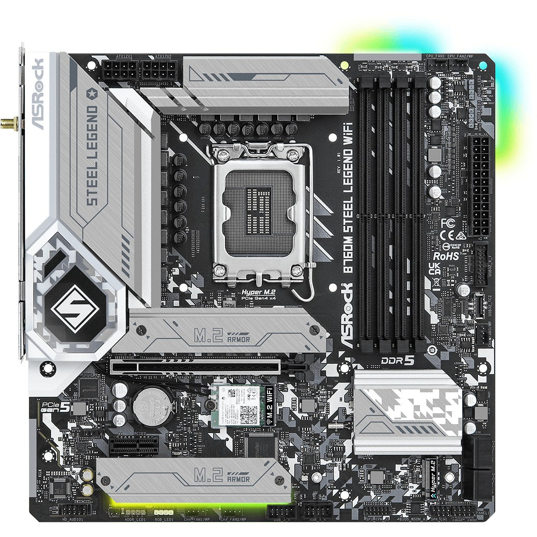 ASROCK B760M STEEL LEGEND WIFI (1700) (D)