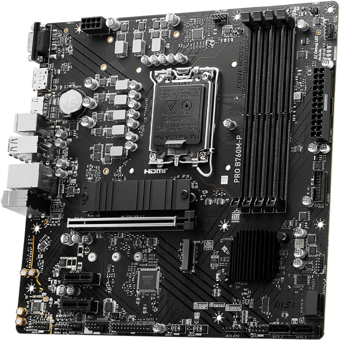 1700 MSI PRO B760M-P mATX