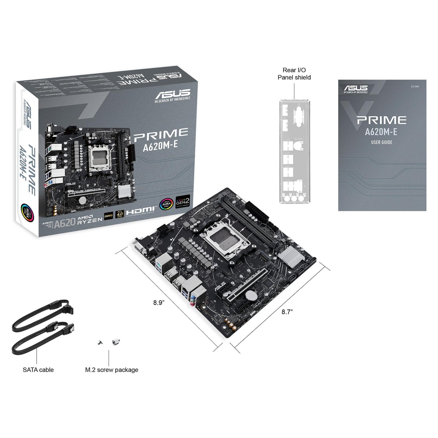 AM5 ASUS Prime A620M-E-CSM mATX