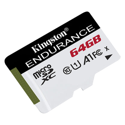 CARD 64GB Kingston microXC Endurance 95R/45W C10 A1 UHS-I Card Only