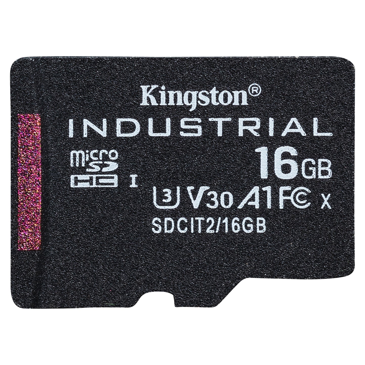 CARD 16GB Kingston Industrial microHC 100MB/s +Adapter