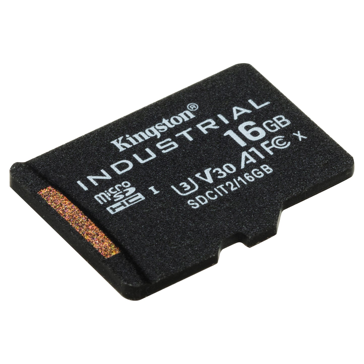 CARD 16GB Kingston Industrial microHC 100MB/s +Adapter