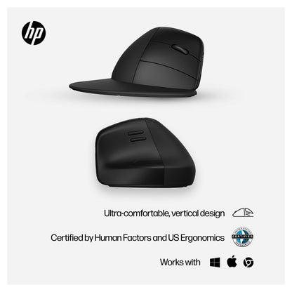 HP 925 Ergonomic Vertical Wireless Mouse