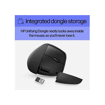 HP 925 Ergonomic Vertical Wireless Mouse