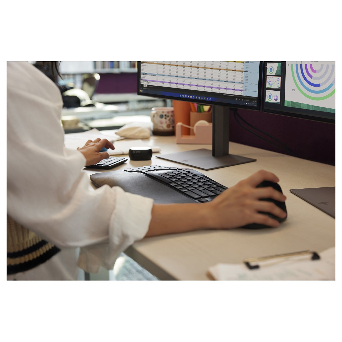 HP 925 Ergonomic Vertical Wireless Mouse
