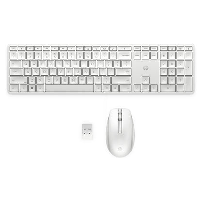 HP 655 Wireless Keyboard and Mouse Combo White (DE)